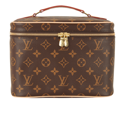 Louis Vuitton Nice BB Makeup Bag, £650, Accessories, Brown, Canvas, Front view